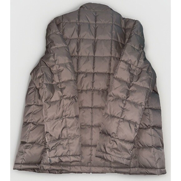 Cole Haan Signature Men’s XXL Quilted Jacket Brown Snap Zip Belted Collar Coat - Picture 13 of 13